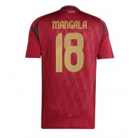 Belgien Orel Mangala #18 Heimtrikot EM 2024 Kurzarm